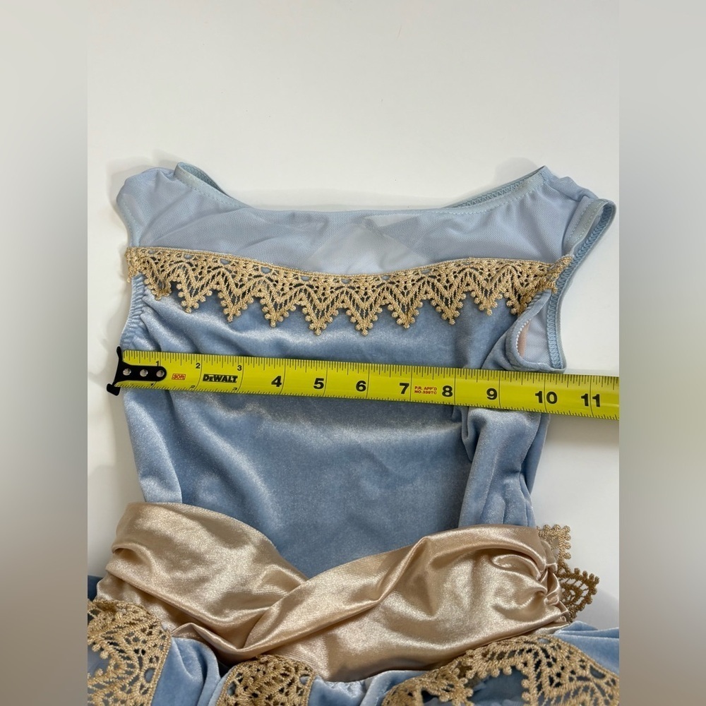Weissman Dance Ballet Costume La Valse De L’Amour Blue Size IC - Picture 9 of 12